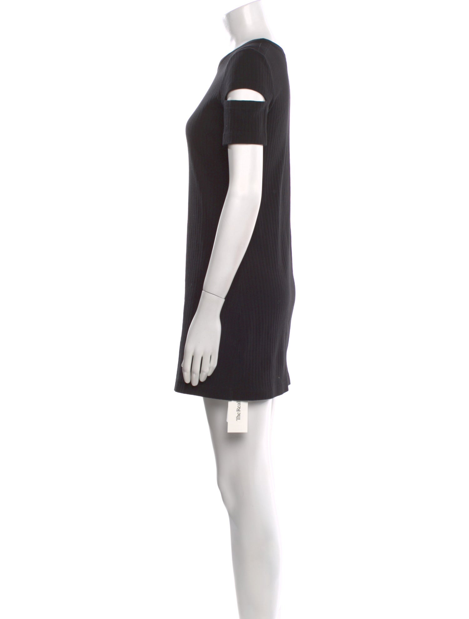 Helmut Lang Crew Neck Mini Dress