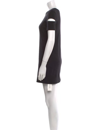 Helmut Lang Crew Neck Mini Dress