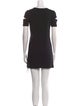 Helmut Lang Crew Neck Mini Dress
