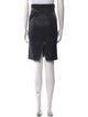 Helmut Lang Lamb Leather Knee-Length Skirt