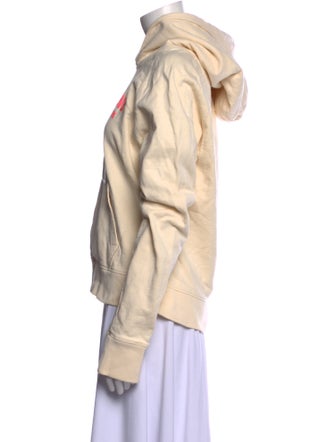 Helmut Lang Graphic Print Mock Neck Sweatshirt