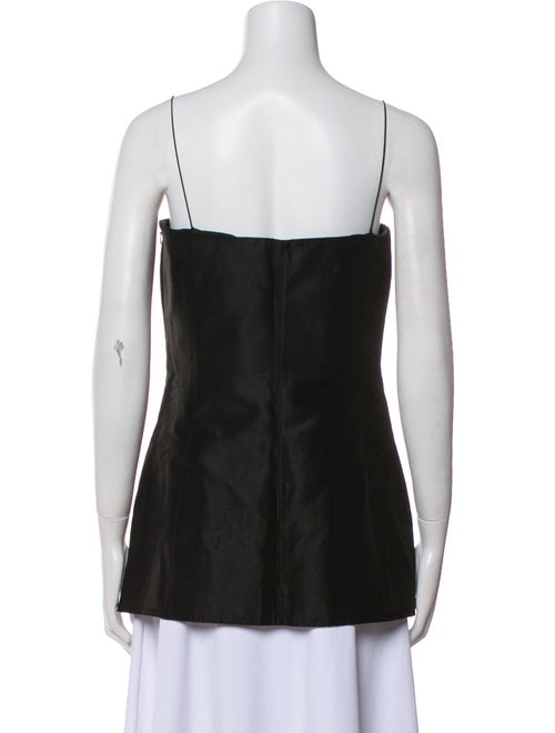 Helmut Lang Square Neckline Sleeveless Top