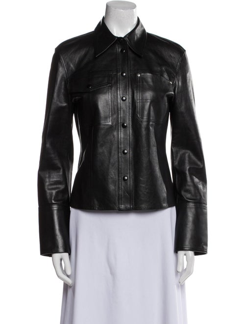 Helmut Lang Leather Biker Jacket