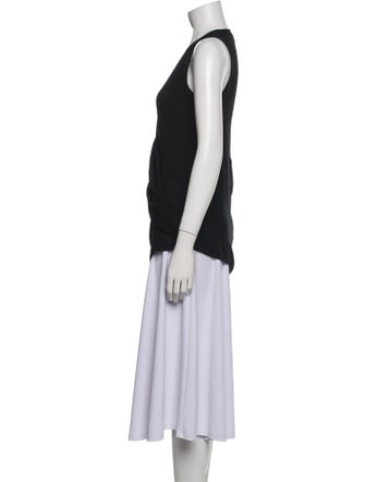 Helmut Lang Cowl Neck Sleeveless Tunic