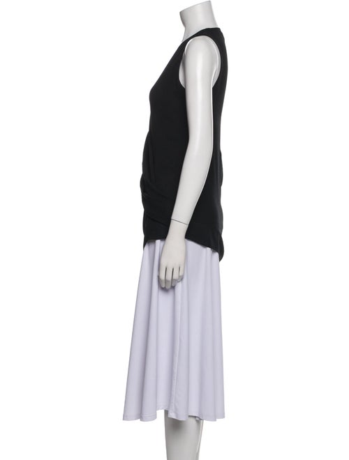 Helmut Lang Cowl Neck Sleeveless Tunic