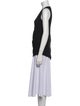 Helmut Lang Cowl Neck Sleeveless Tunic