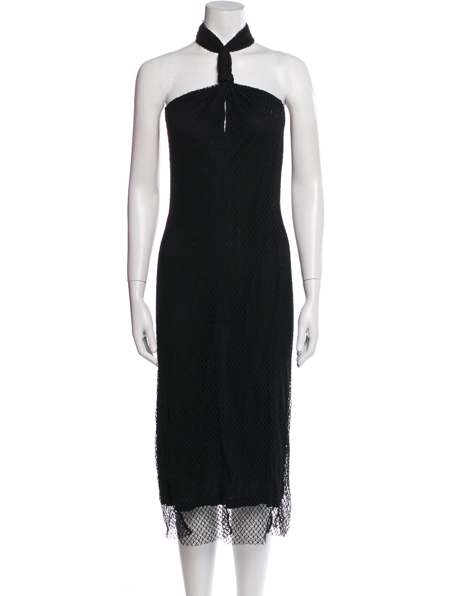 Helmut Lang Halterneck Long Dress
