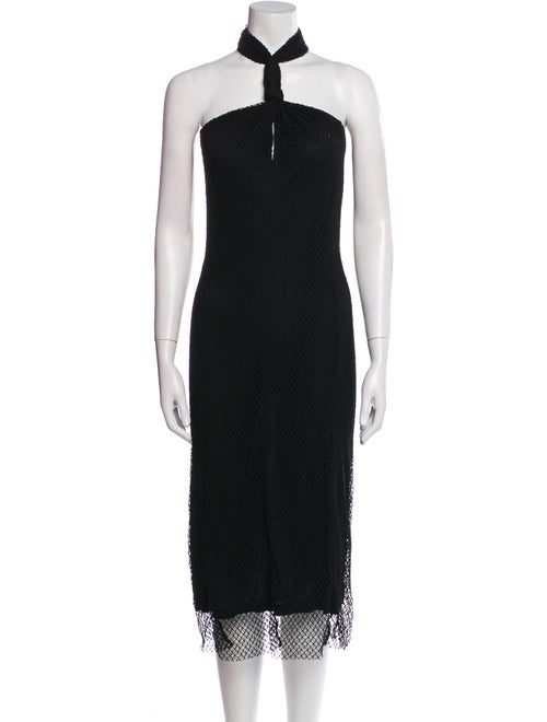 Helmut Lang Halterneck Long Dress