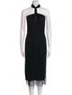 Helmut Lang Halterneck Long Dress
