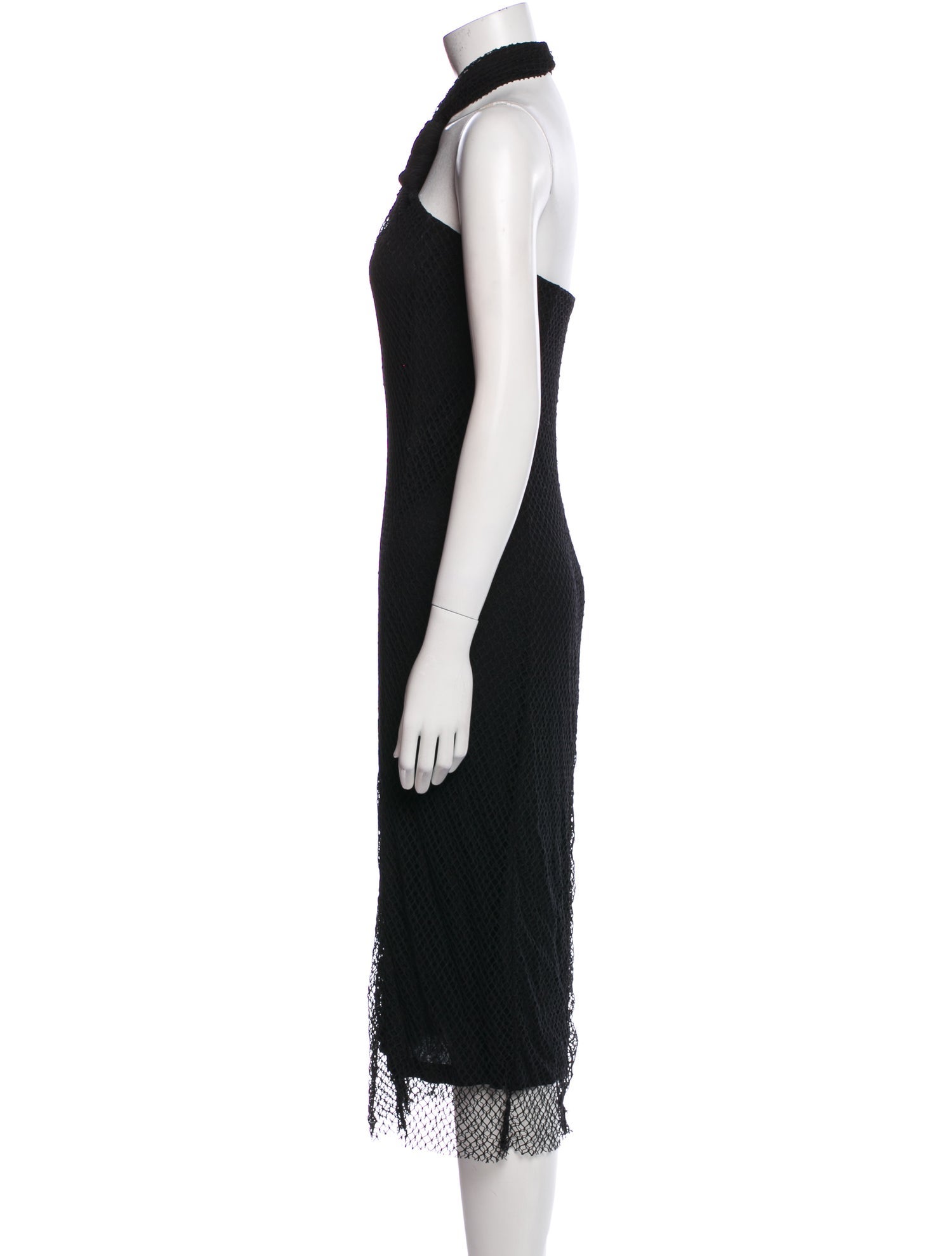Helmut Lang Halterneck Long Dress