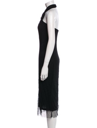 Helmut Lang Halterneck Long Dress