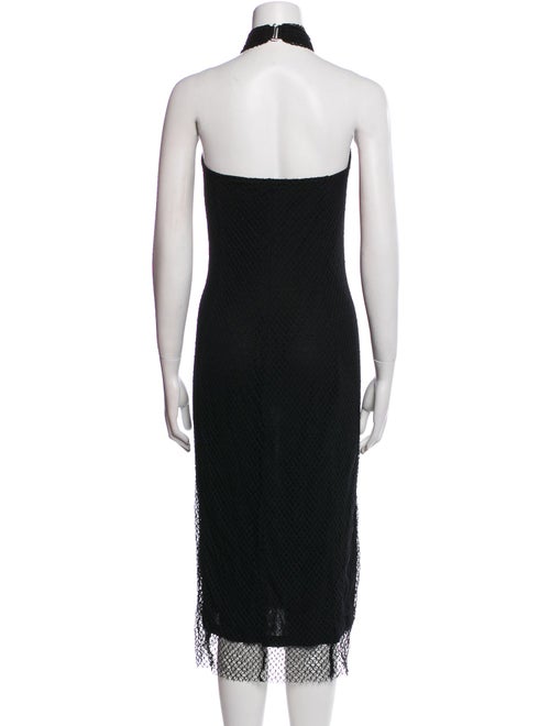 Helmut Lang Halterneck Long Dress