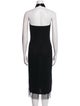 Helmut Lang Halterneck Long Dress
