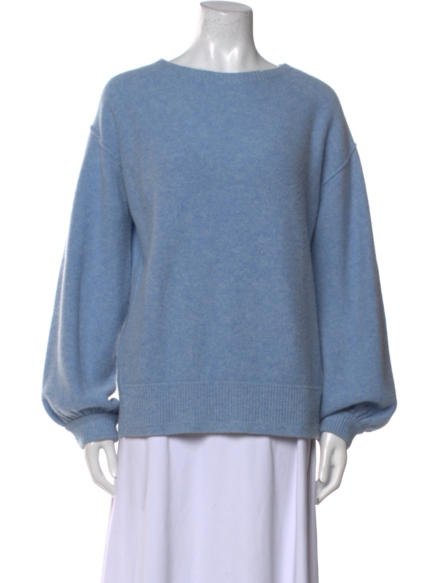 Helmut Lang Wool Bateau Neckline Sweater