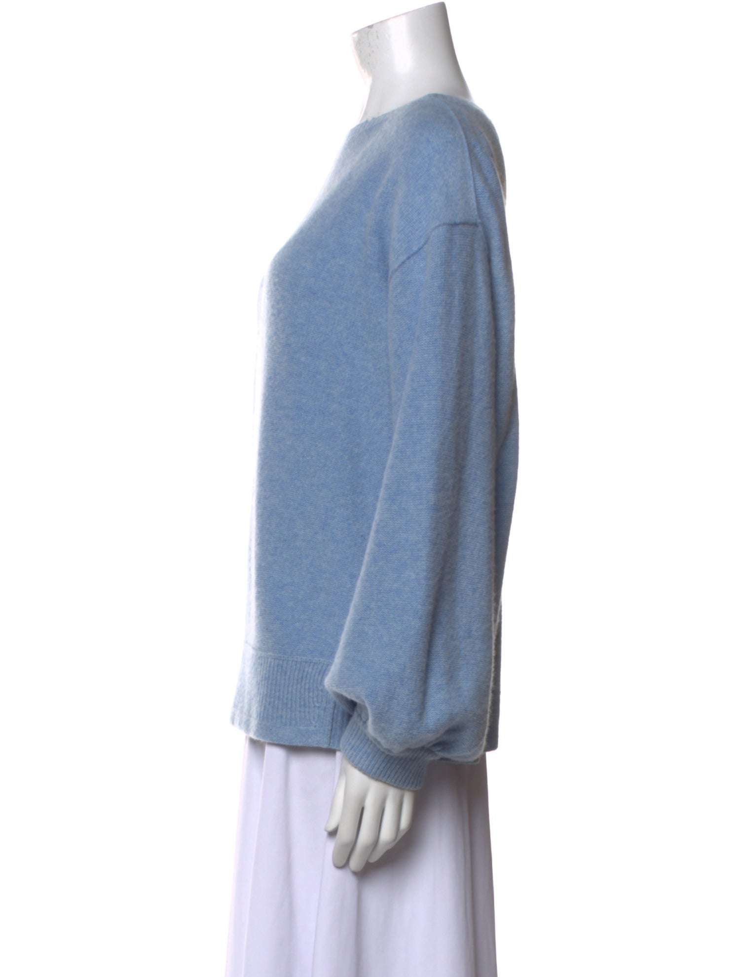 Helmut Lang Wool Bateau Neckline Sweater