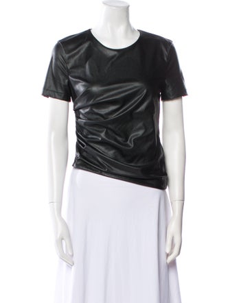 Helmut Lang Scoop Neck Short Sleeve T-Shirt