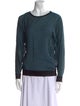 Helmut Lang Silk Crew Neck Sweatshirt