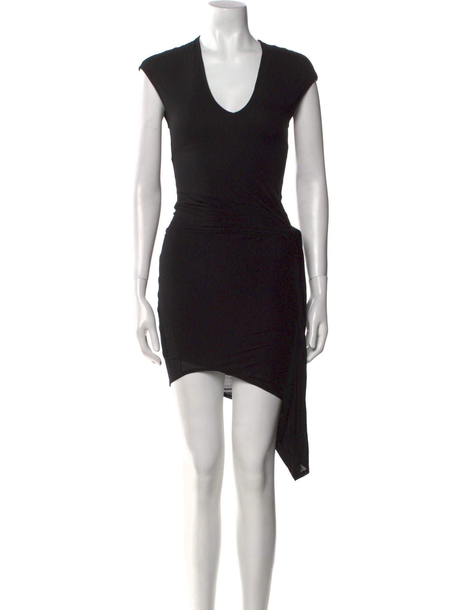Helmut Lang V-Neck Mini Dress