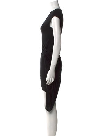 Helmut Lang V-Neck Mini Dress