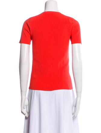 Helmut Lang Crew Neck Short Sleeve Polo