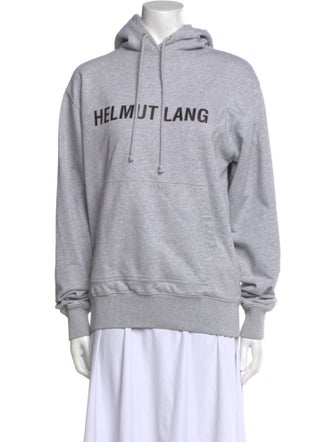 Helmut Lang Graphic Print Crew Neck Sweatshirt