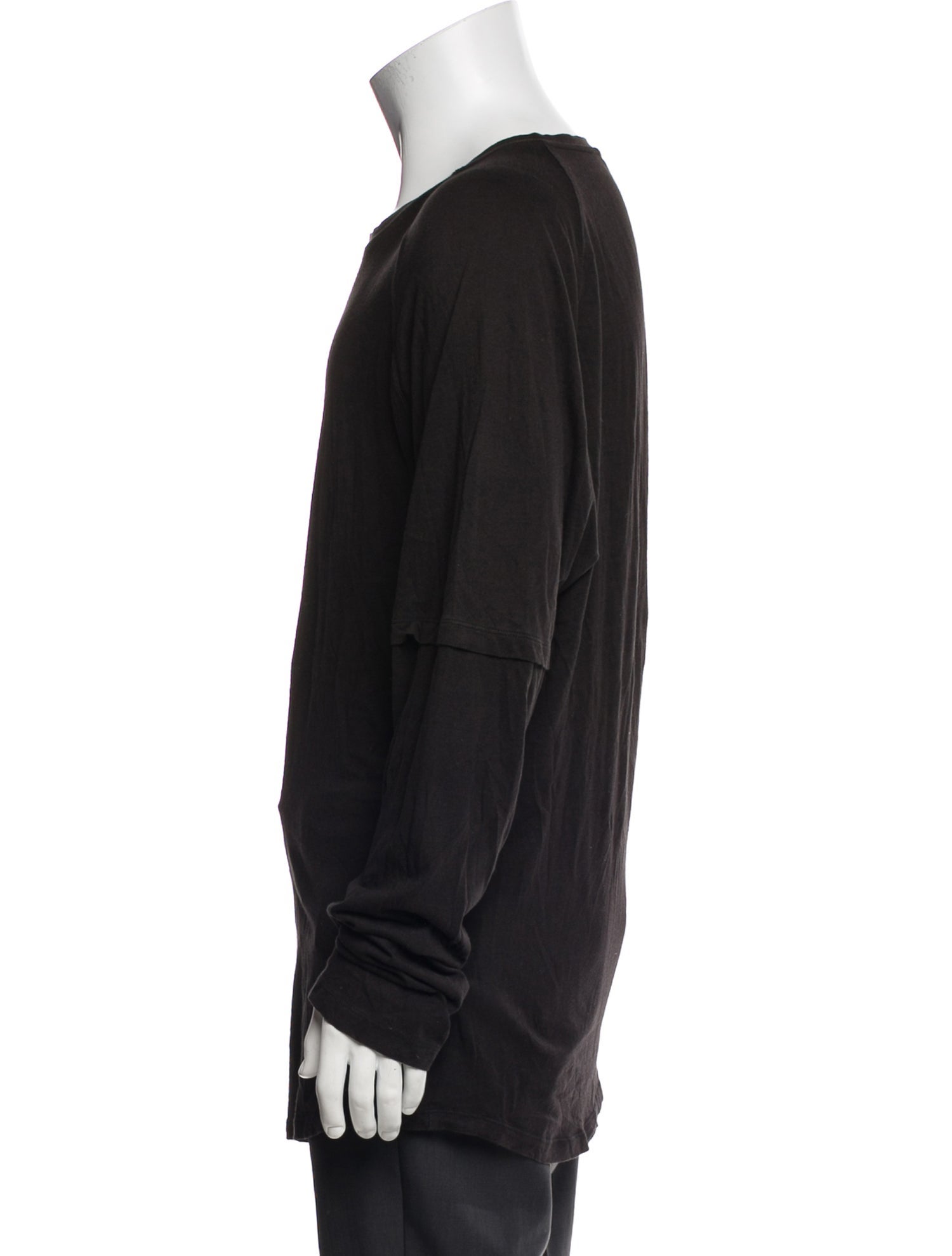 Helmut Lang Crew Neck Long Sleeve T-Shirt