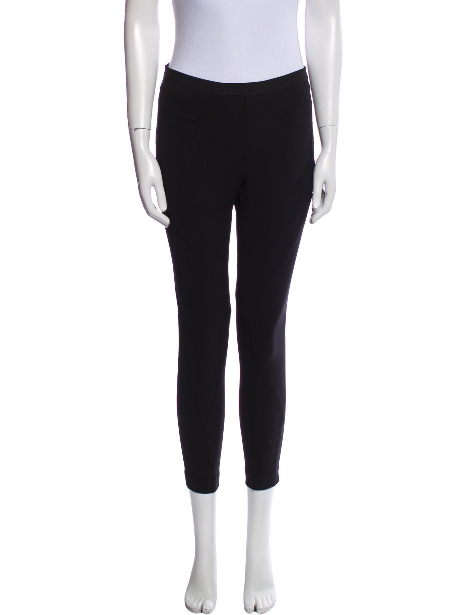 Helmut Lang Virgin Wool Skinny Leg Pants