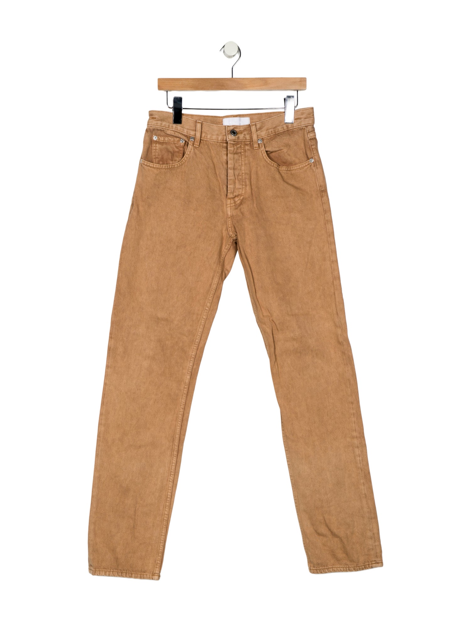 Helmut Lang High-Rise Straight Leg Jeans