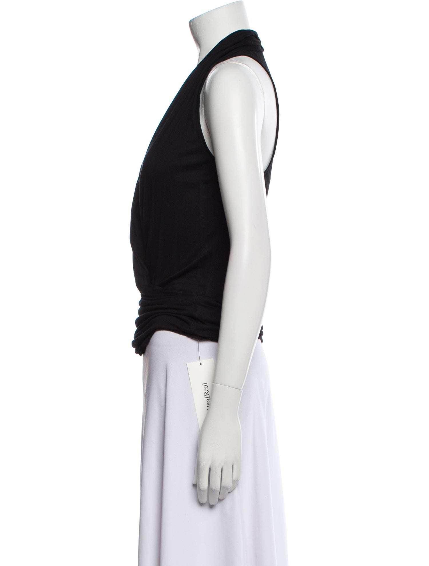 Helmut Lang Halterneck Sleeveless Crop Top