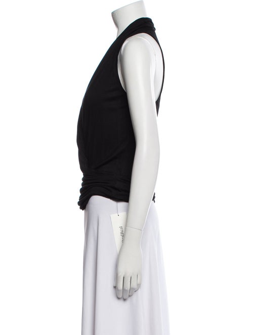 Helmut Lang Halterneck Sleeveless Crop Top