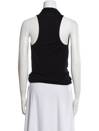 Helmut Lang Halterneck Sleeveless Crop Top