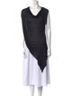 Helmut Lang Cowl Neck Sleeveless Tunic