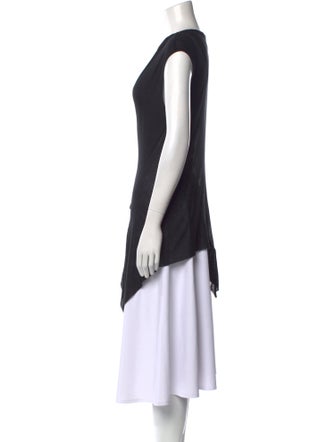 Helmut Lang Cowl Neck Sleeveless Tunic