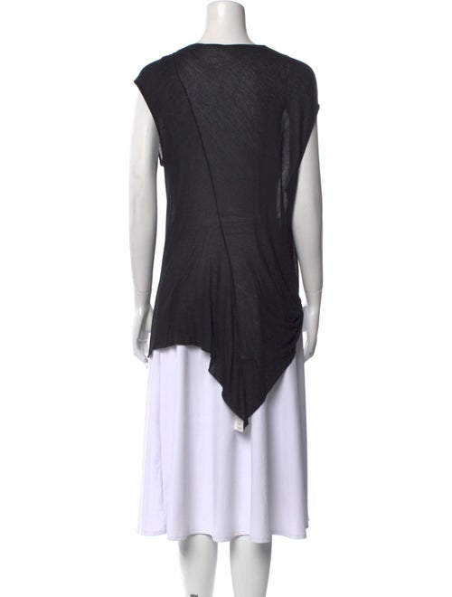 Helmut Lang Cowl Neck Sleeveless Tunic