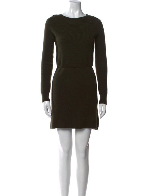 Helmut Lang Bateau Neckline Mini Dress