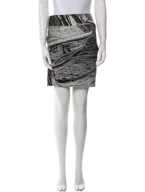 Helmut Lang Printed Mini Skirt