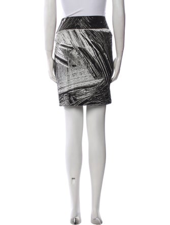 Helmut Lang Printed Mini Skirt