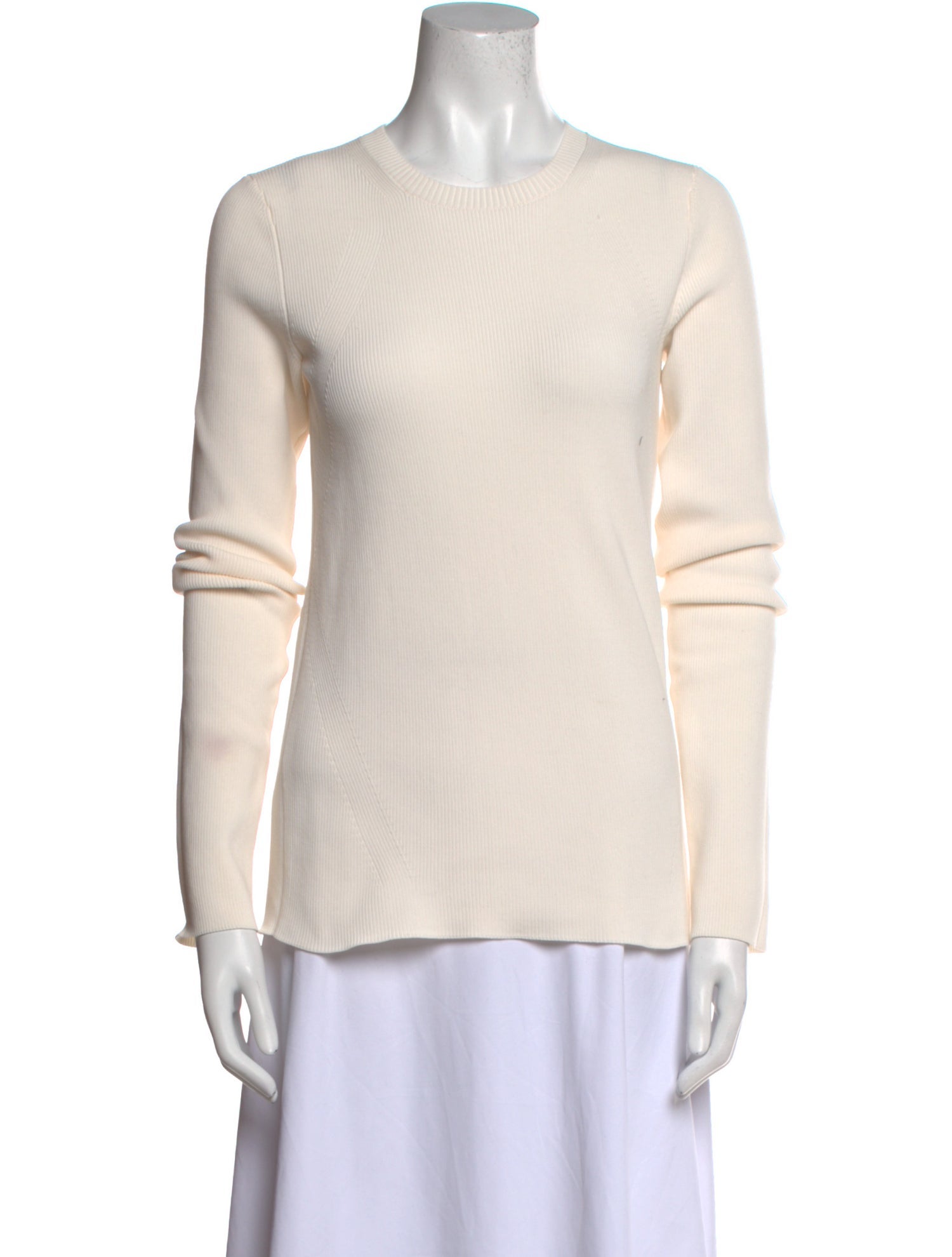 Helmut Lang Crew Neck Long Sleeve Top
