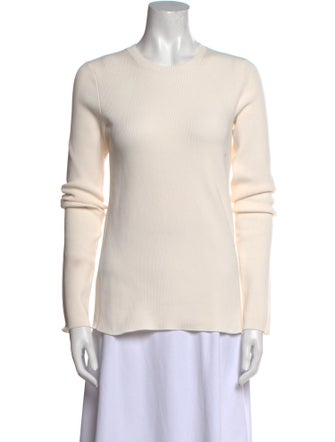 Helmut Lang Crew Neck Long Sleeve Top