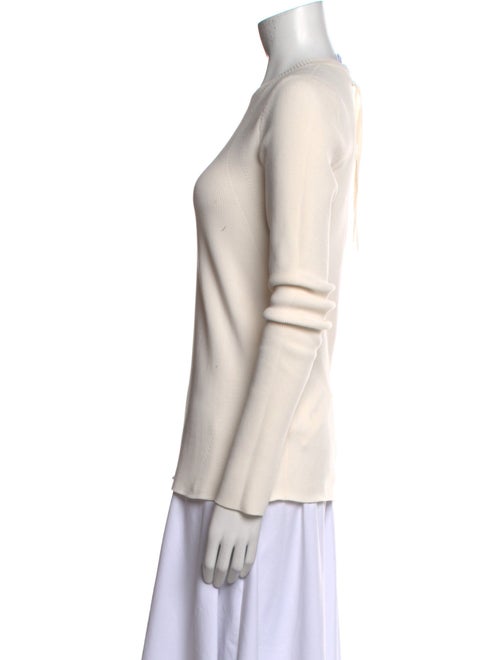 Helmut Lang Crew Neck Long Sleeve Top