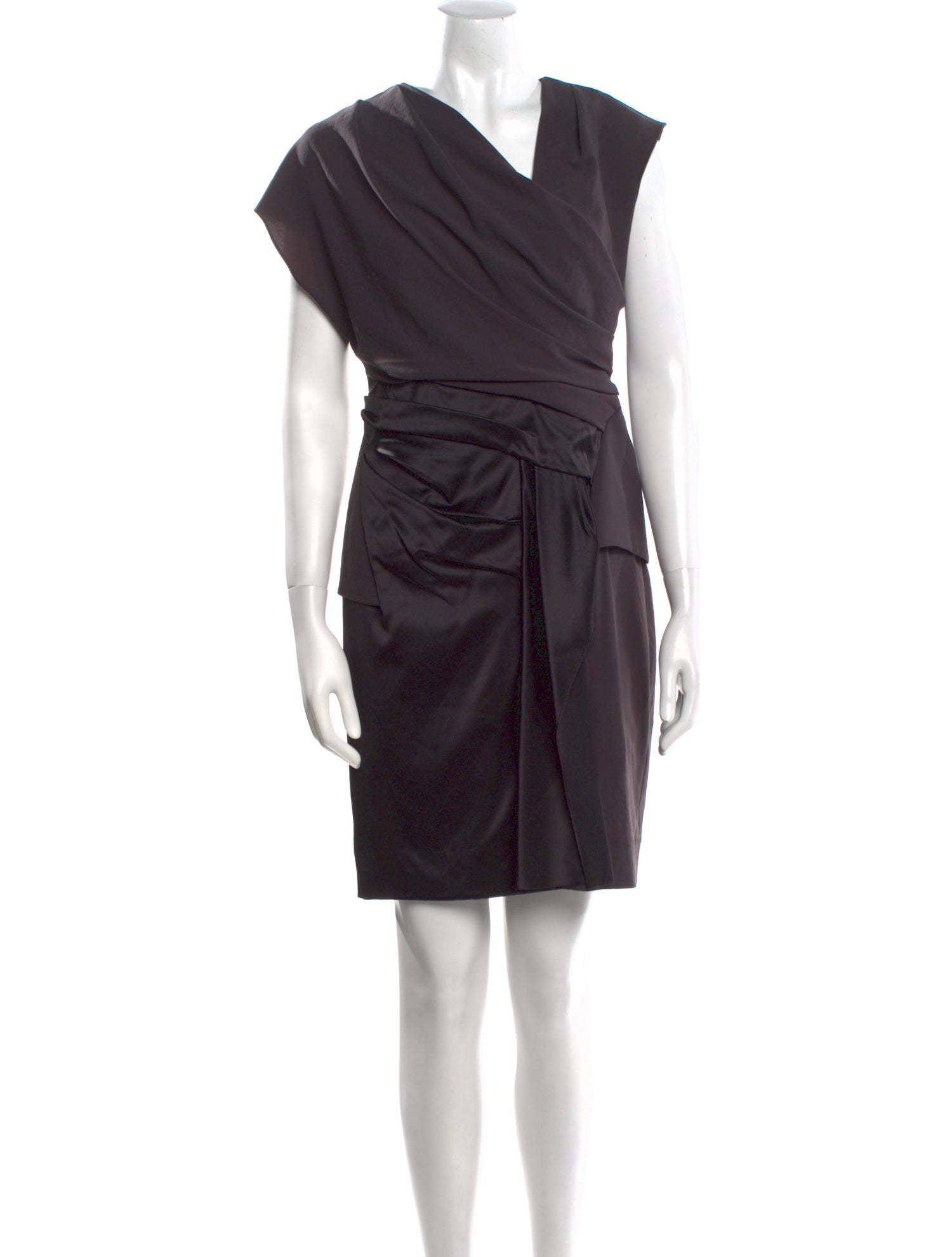 Helmut Lang V-Neck Mini Dress