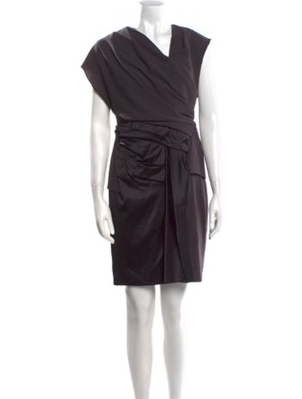Helmut Lang V-Neck Mini Dress