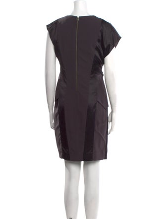 Helmut Lang V-Neck Mini Dress