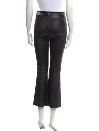 Helmut Lang Lamb Leather Straight Leg Pants