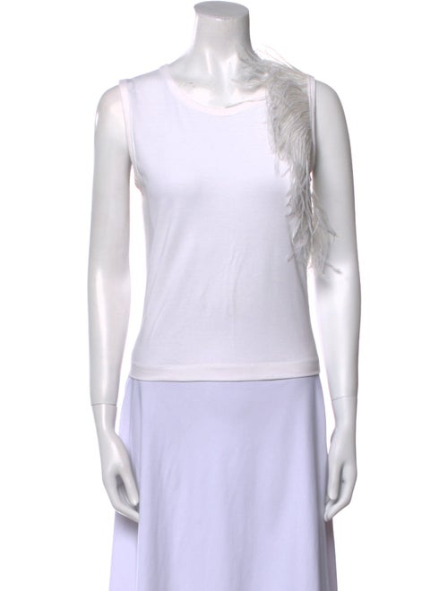 Helmut Lang Scoop Neck Sleeveless Top