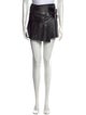 Helmut Lang Lamb Leather Mini Skirt