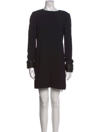 Helmut Lang Bateau Neckline Mini Dress
