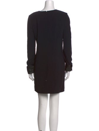 Helmut Lang Bateau Neckline Mini Dress