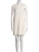 Helmut Lang Bateau Neckline Mini Dress