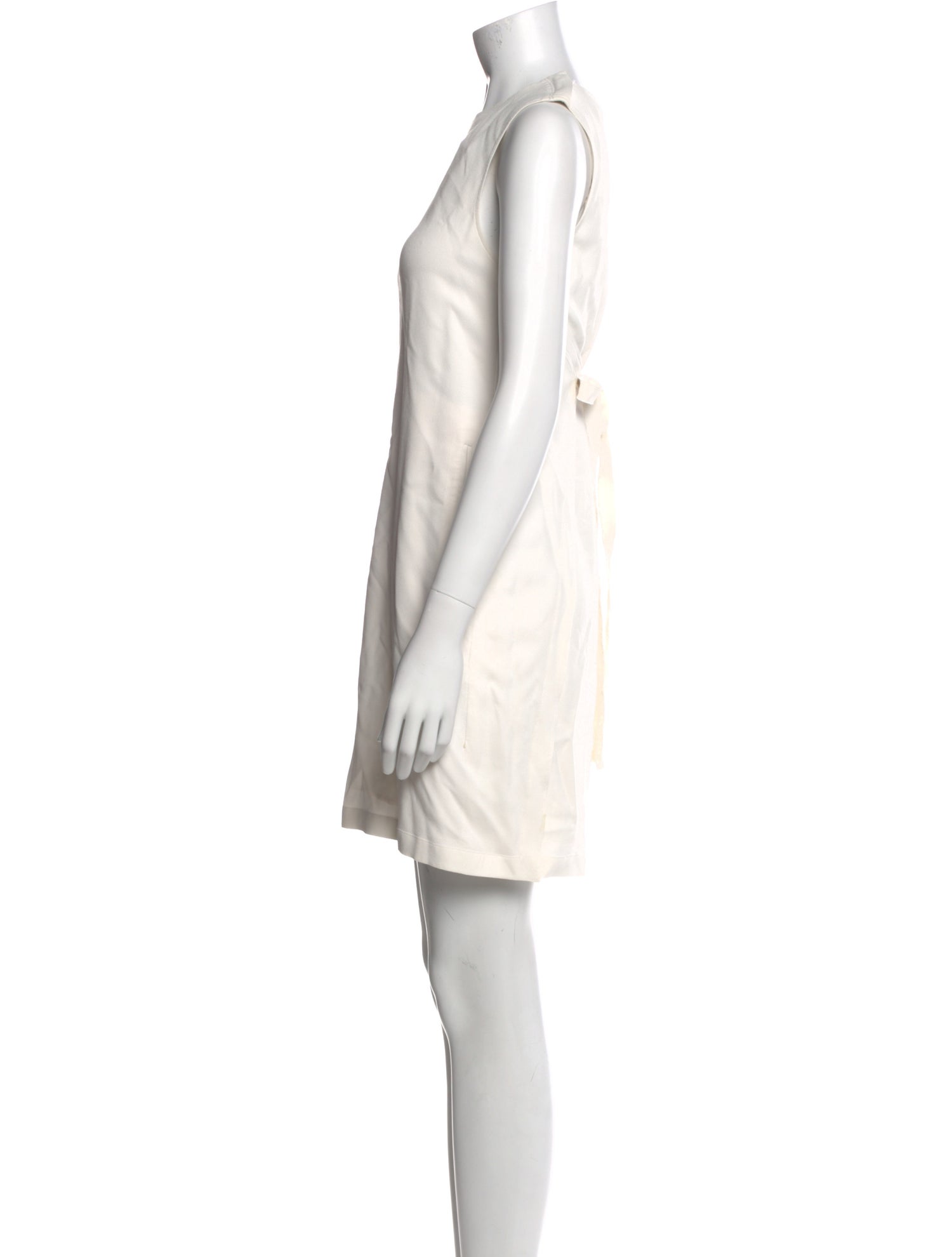 Helmut Lang Bateau Neckline Mini Dress